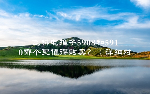 飞科电推子5908和5910哪个更值得购买？（详细对比分析）