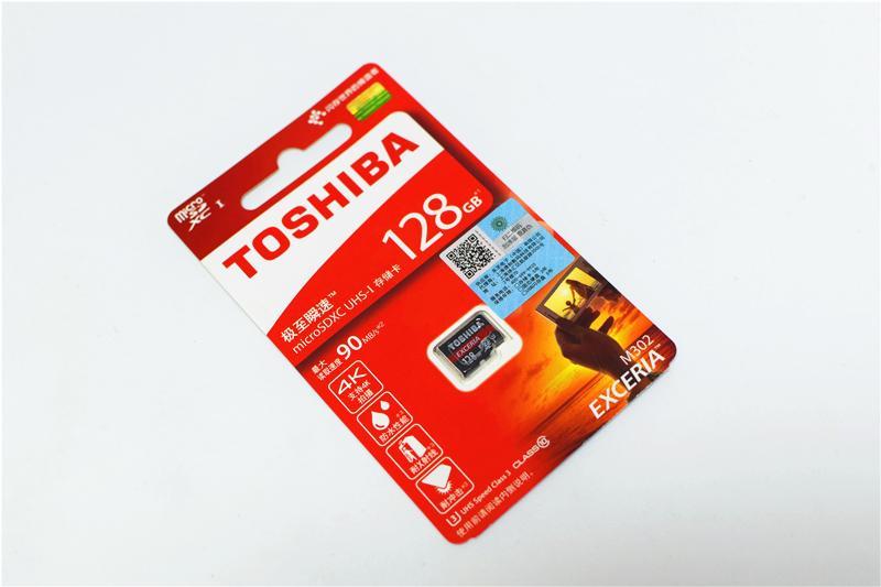 稳定高速容量大，东芝 M302 128G Micro SD卡
