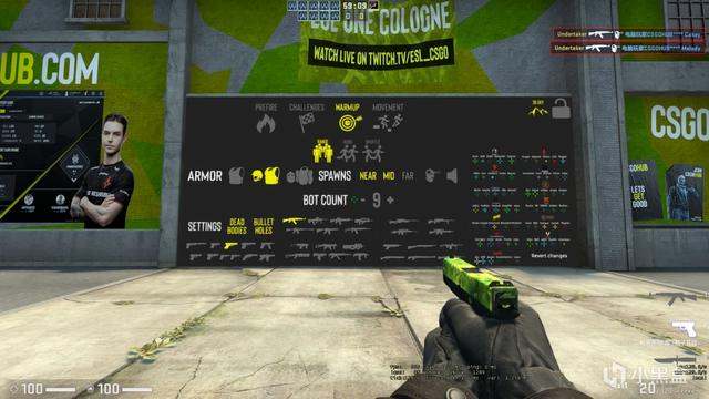 csgo快速切换左右手怎么设置（csgo如何调左右手持枪）