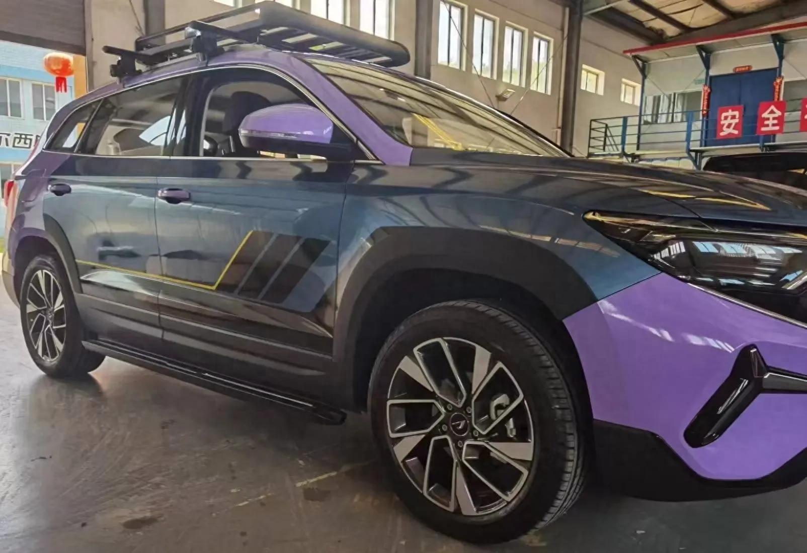 捷达vs7脚踏安装