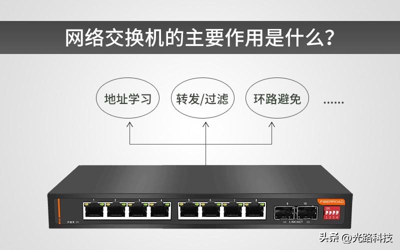 网络交换机的主要作用是什么?
