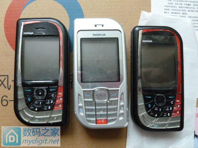 拆诺基亚7610 和 6670对比
