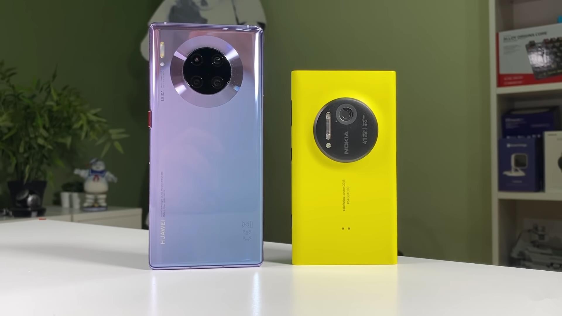 华为Mate30Pro和诺基亚1020拍照对比:都是4000万镜头差距有多大