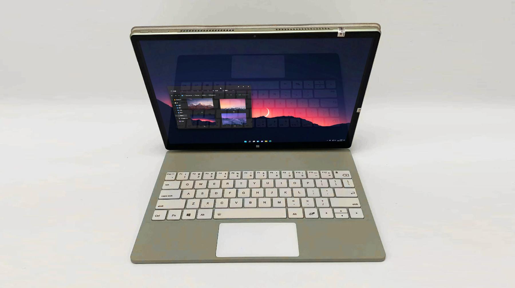 来自国产小众品牌,这款戴睿2k平板电脑,变笔记本模式后更好用