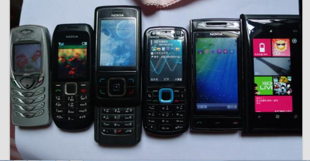 不信你没用过诺基亚，这些机子认识吗？