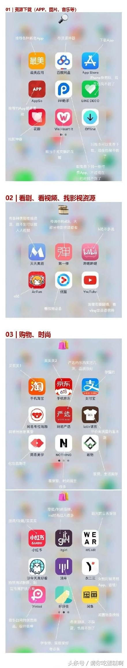 史上最全的APP资源大合集!果断码住!