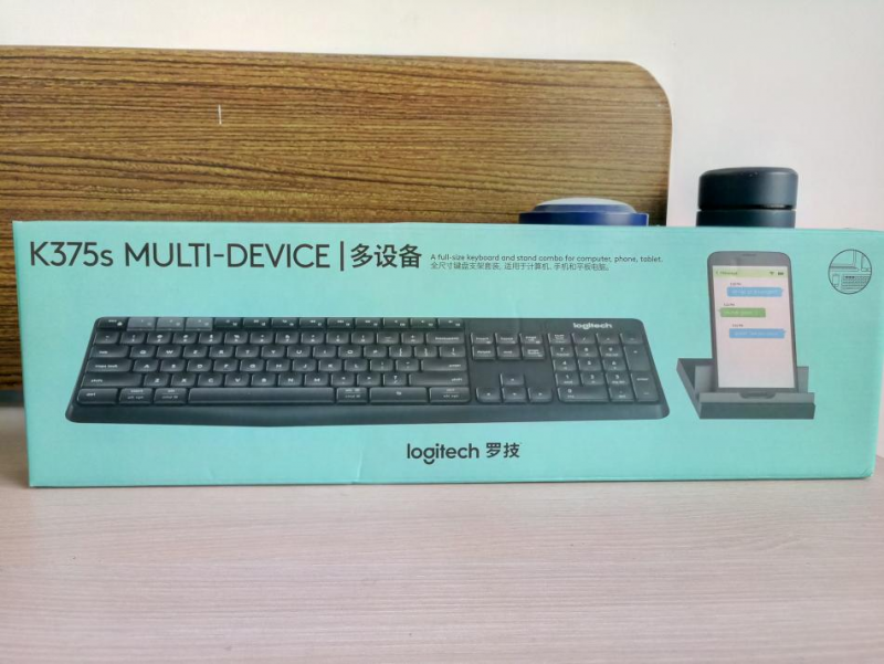罗技这款无线键盘有点厉害，支持双重连接