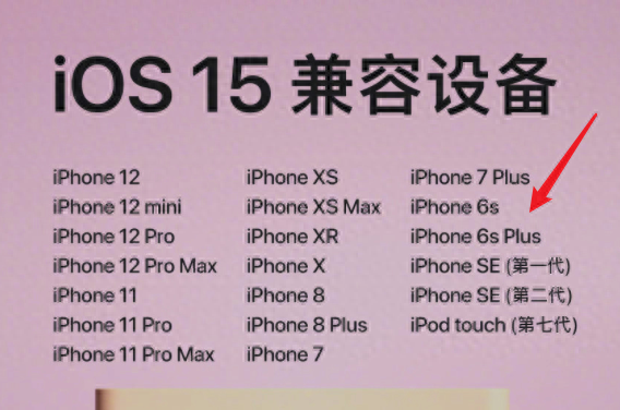 明明性能已经基本淘汰,为什么6年前的iPhone 6S还能升级iOS15?