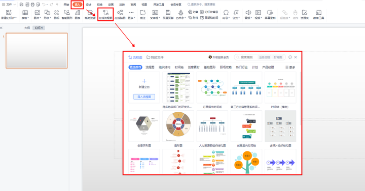 ppt怎么制作流程图?