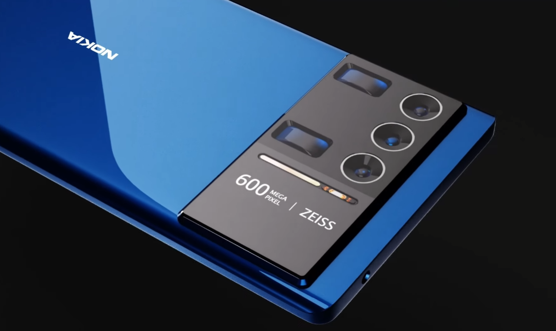 诺基亚X100渲染图：7250mAh+6亿像素，横置相机内含双潜望长焦