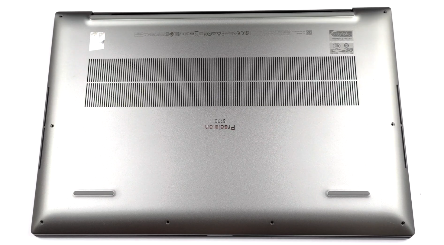 2022年戴尔最贵图形工作站17寸Precision 5770笔记本拆解评测