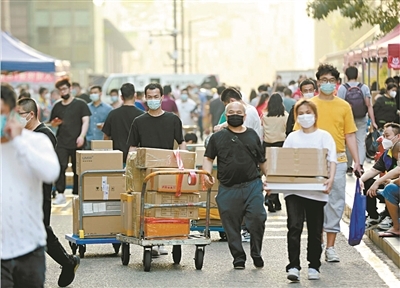 华强北商圈各类专业市场、商场有序开放