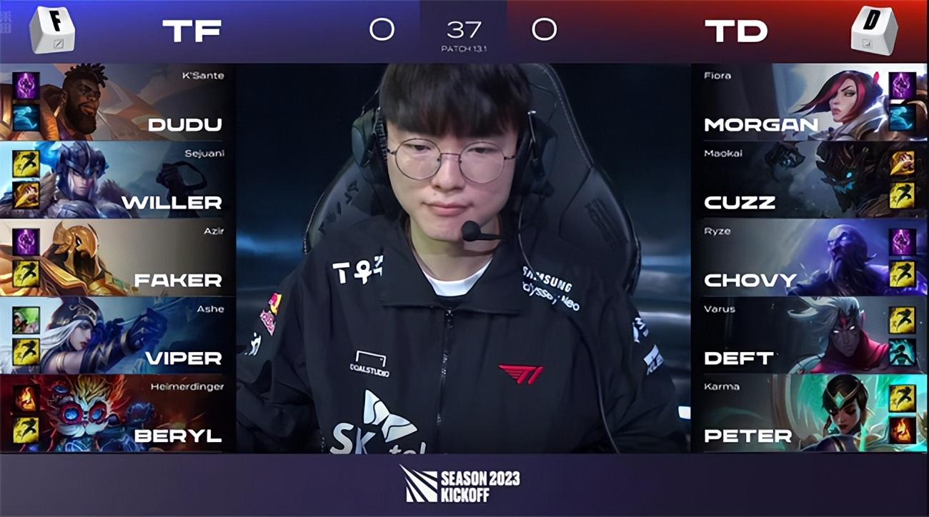LOL- S13季前赛：Chovy卡萨丁16级“基地爆炸”，Deft 2-1击败Faker