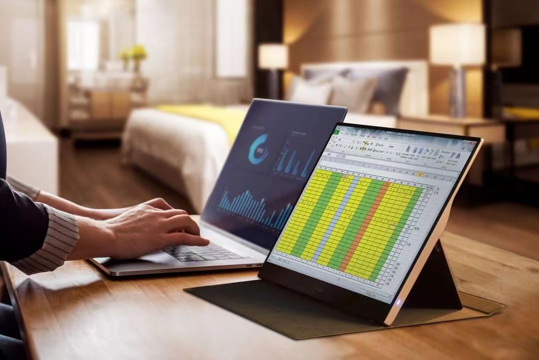 掌机爱好者狂喜！优派发布新款便携式显示器：100%P3色域