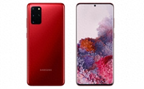三星Galaxy S20+ 5G国行馥郁红新配色发布：7999元