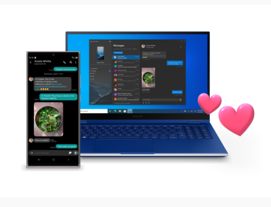 微软“你的手机”应用支持更多三星手机,可在电脑使用 App
