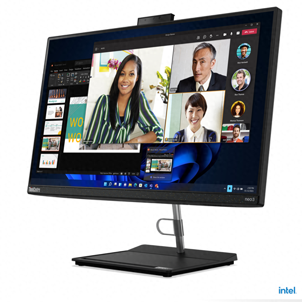 联想公布新款ThinkCentre neo 一体机：搭载 12 核 i7-1260P