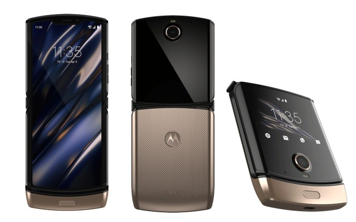 摩托罗拉Razr 2019今日发售：未来或推金色版，Q2登陆国内