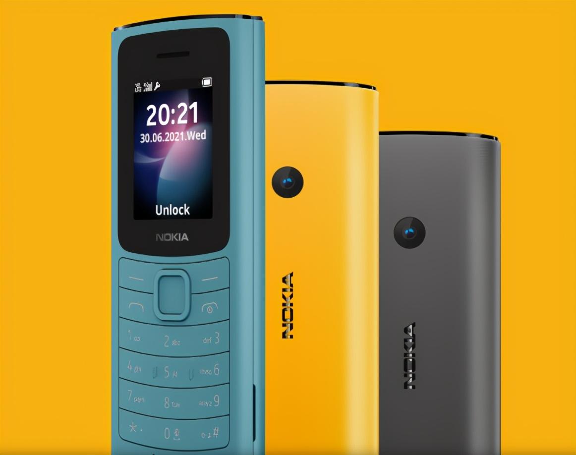 诺基亚发布Nokia 110/105按键机：低价4G，更适老人用