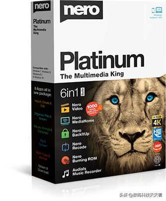 多媒体套件 Nero Platinum 2019 Suite v20 中文破解版