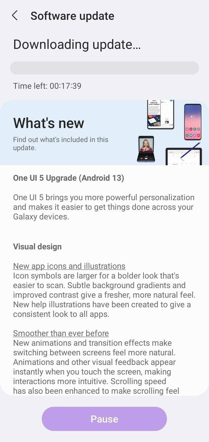 三星印度 Galaxy M32 5G 开始推送安卓 13 / One UI 5.0 正式版