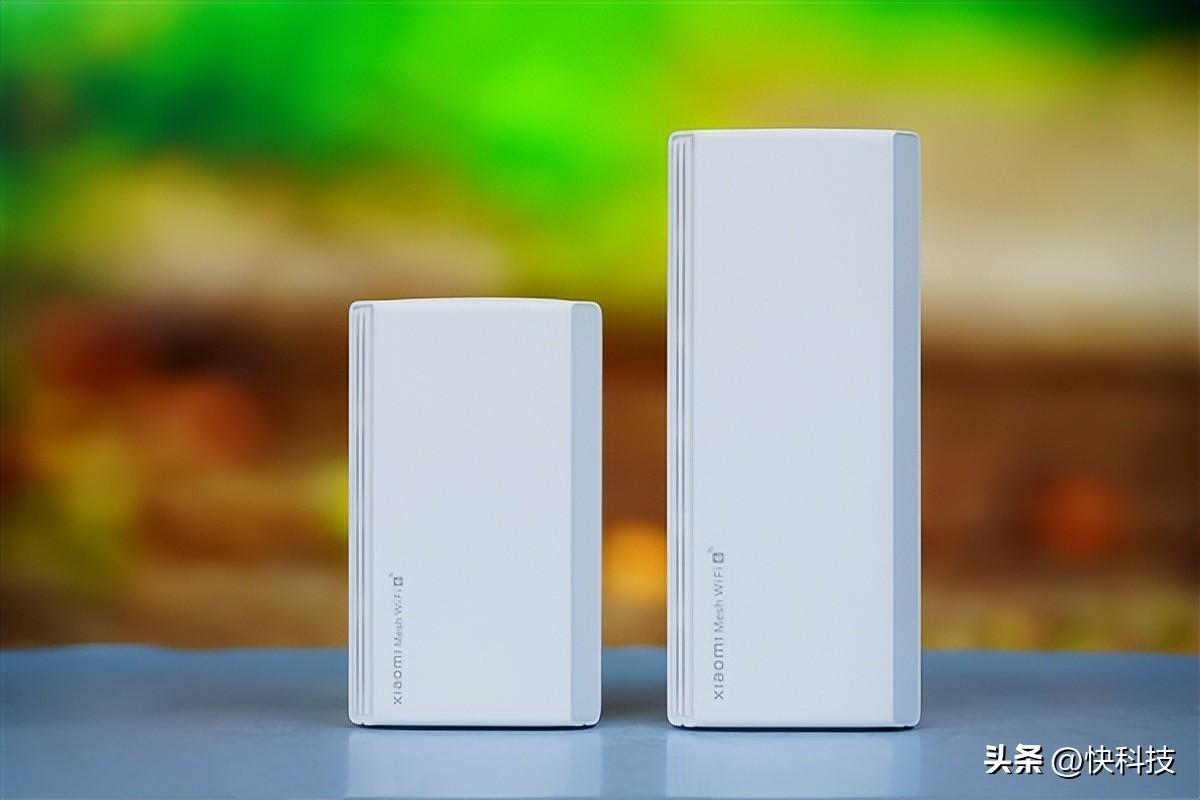 小米全屋路由图赏:1母1子设计 有线无线均千兆