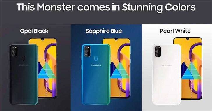 三星Galaxy M30s正式发布:6000mAh电池+Exynos 9611