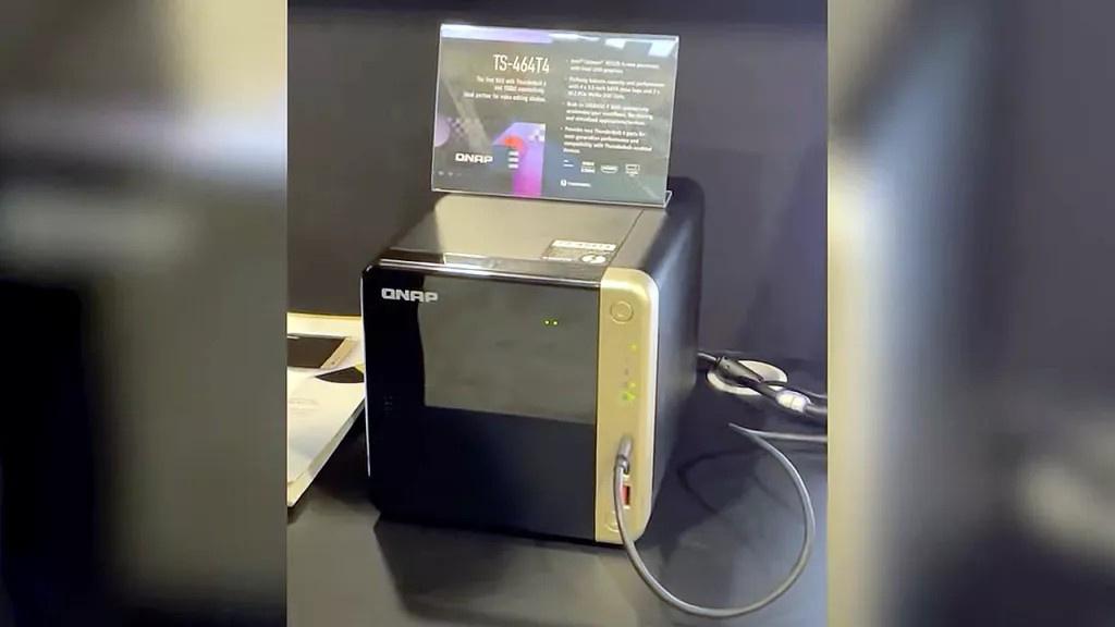 Qnap 推出 TS-464T4 NAS 主机：双雷电 4 接口，10Gbps 网口