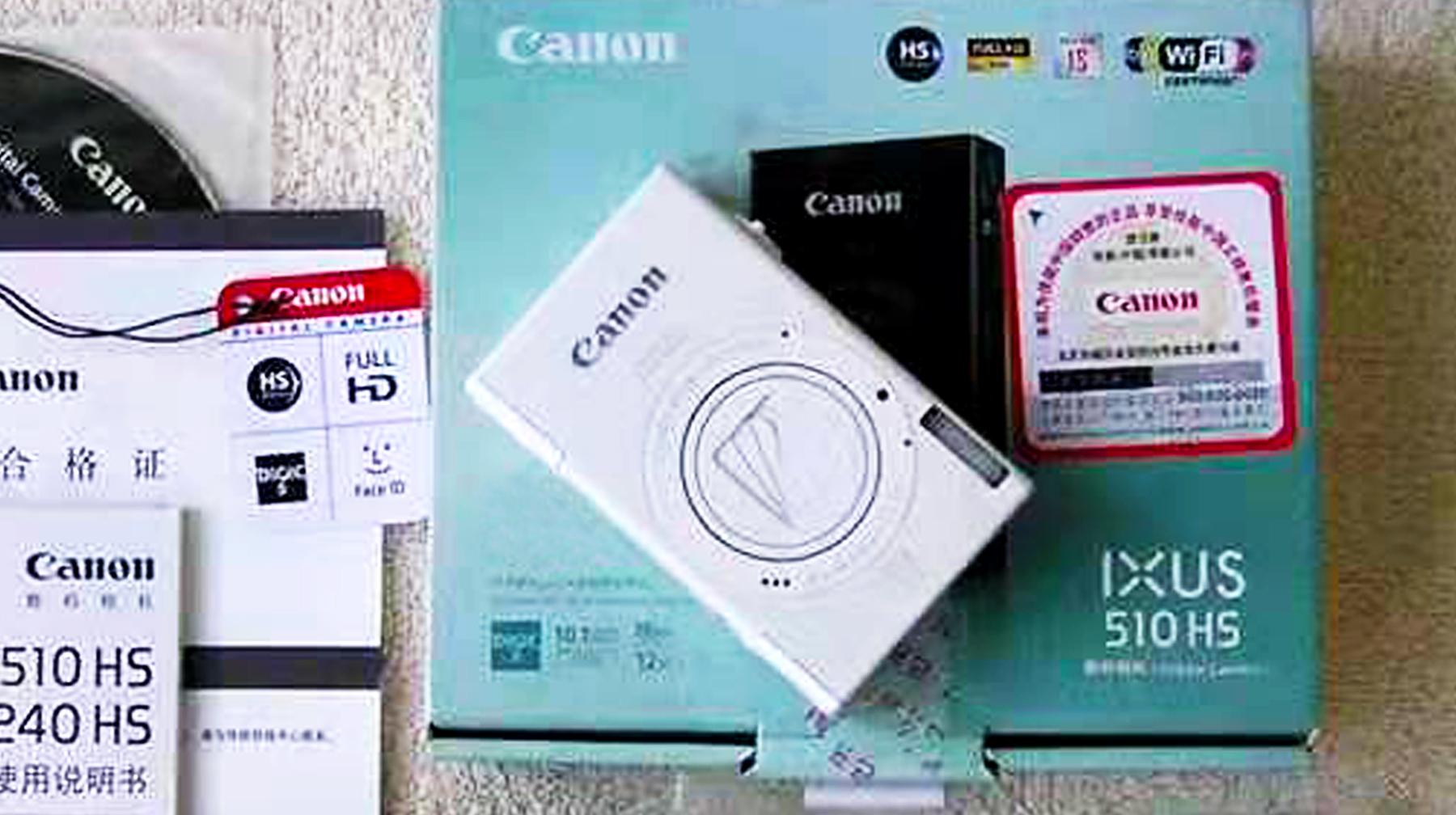 外形像白色豆腐块,二手洋品牌佳能相机体验,小巧机身耐看又好用