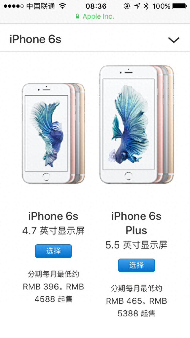 iPhone 6s和iPhone 6splus比，你选择哪个？