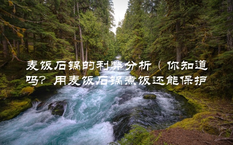 麦饭石锅的利弊分析（你知道吗？用麦饭石锅煮饭还能保护健康）