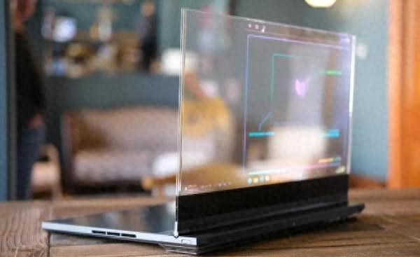 科幻照进现实 联想发布全透明笔记本电脑