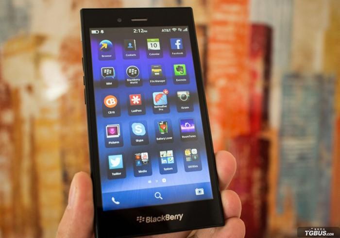 黑莓触屏手机曝光 高端全触控屏新设备黑莓Rio