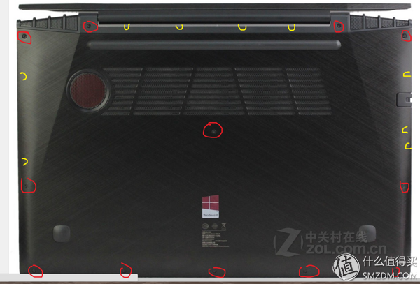 Lenovo 联想 Y50-70 笔记本电脑 拆解清灰及使用感受分享