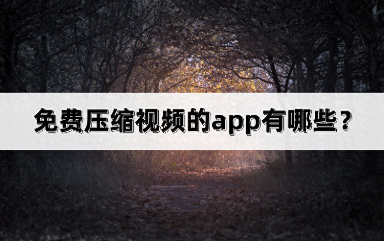免费压缩视频的app有哪些？教你学会视频压缩