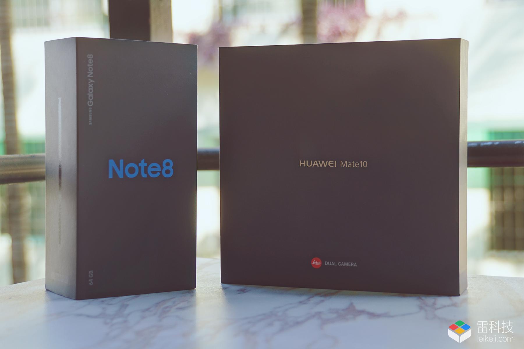 华为Mate10、三星Note8对比评测：谁是今年安卓机皇？