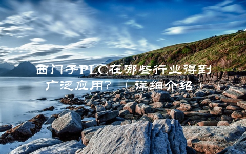 西门子PLC在哪些行业得到广泛应用？（详细介绍）