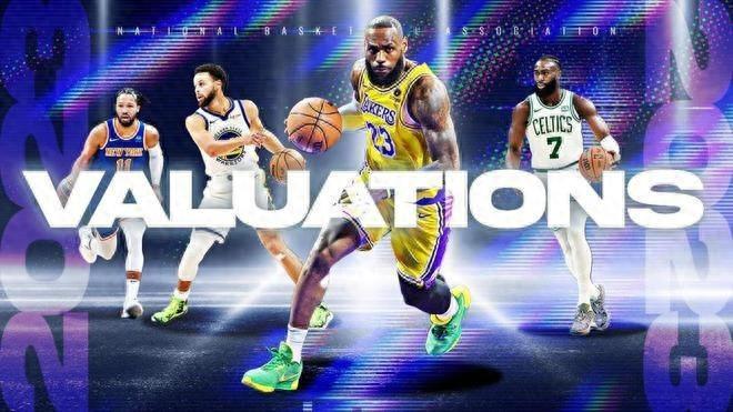 美媒发布NBA30队最新估值：勇士82.8亿美元领跑，湖人位列第3