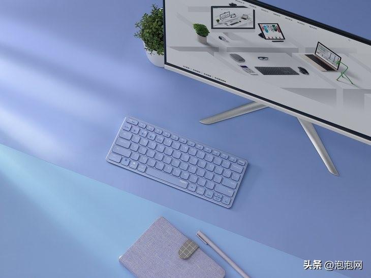 78键精巧布局 雷柏E9050G多模无线刀锋键盘冷艳紫图赏