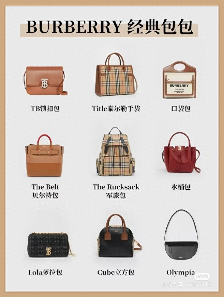 各大品牌官网的经典款包包