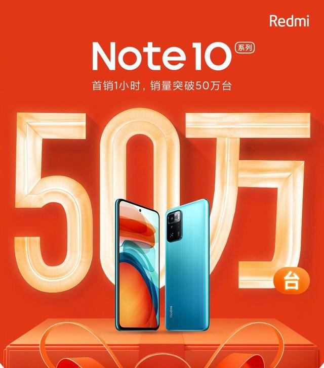 首销1小时破50万台，红米Note10 Pro评价出炉，差评一针见血
