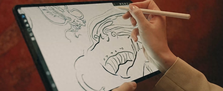 取千年古色的华为 MatePad Pro，也拾取了「绘画新标杆」的称号