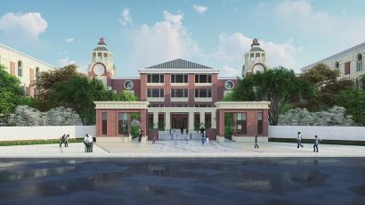 济南首个LEED国际标准学校预计年底交付