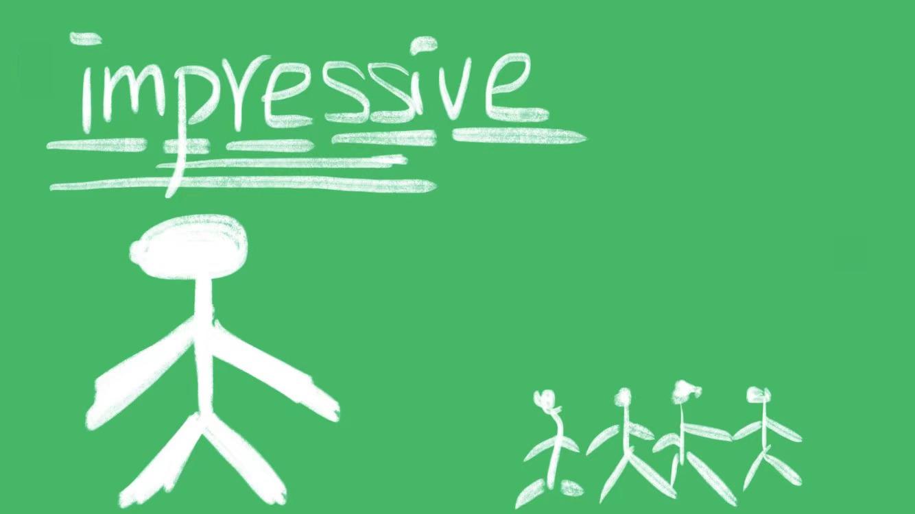 impressive什么意思