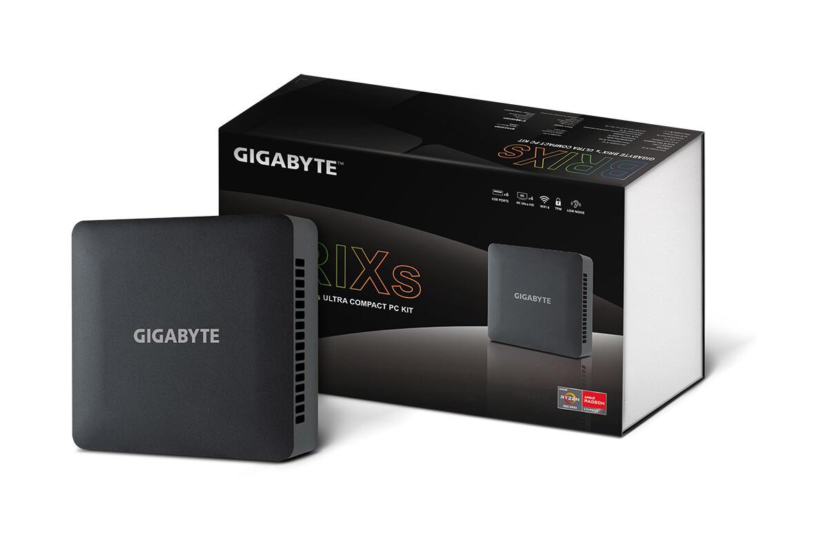 技嘉推出BRIXs迷你主机：AMD 7030U系列处理器，支持4台显示器