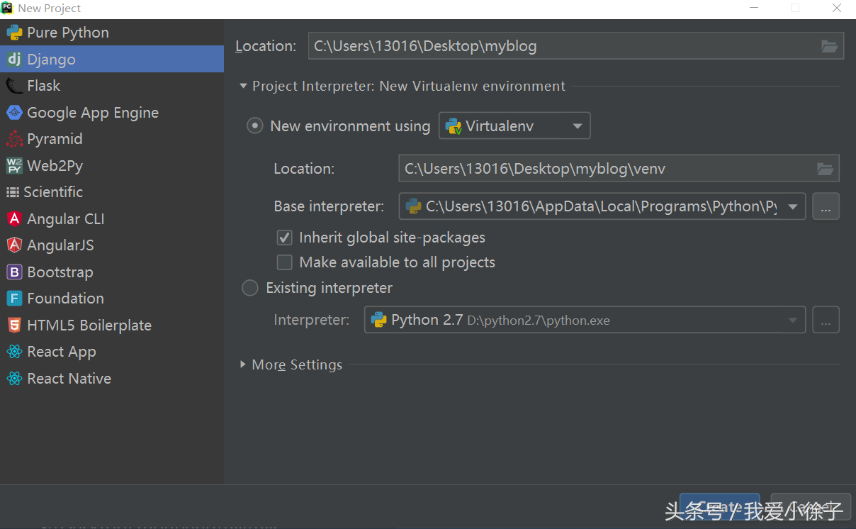 Django博客教程(搭建开发环境)