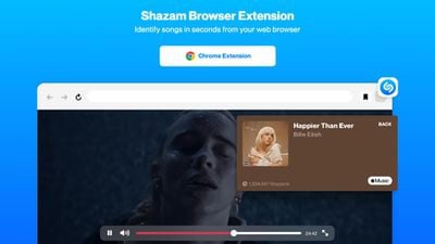 苹果搜歌神器 Shazam 现已推出 Chrome 浏览器扩展