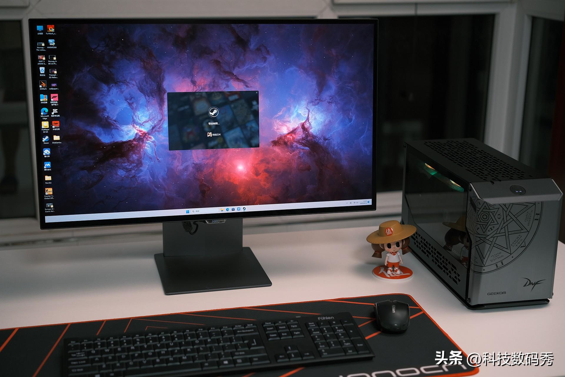 相比IPS、VA、TN面板,OLED屏有啥好,惠科HKC OG27QK显示器测评