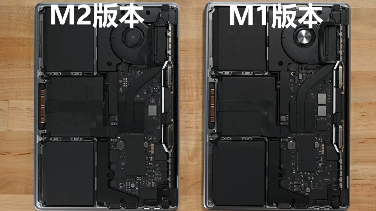 拆解评测2022款M2版13寸Macbook Pro值得入手?M1的换壳版本?
