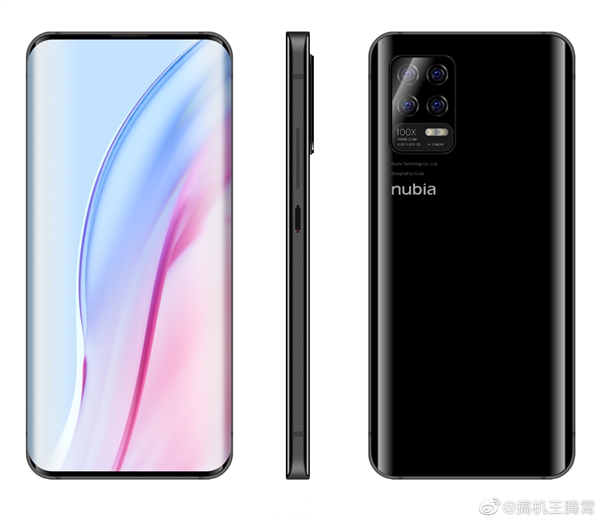 努比亚Z30曝光：无边框+屏下摄像头，颜值超高